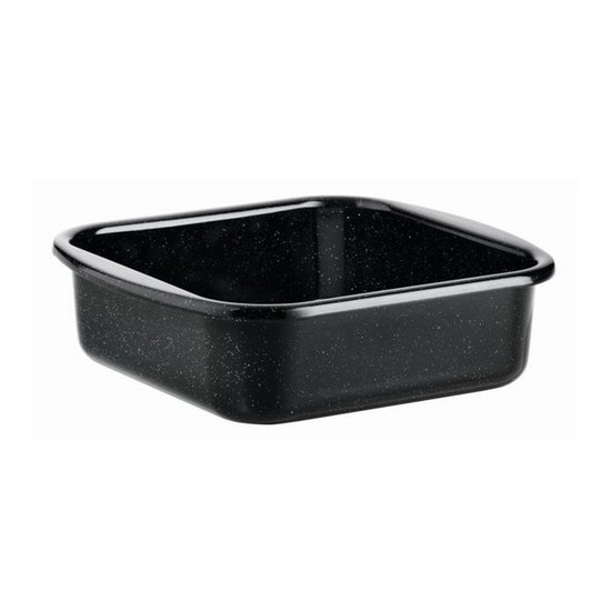 Riess Braadslede - Vierkant 22 x 22 cm - Zwart