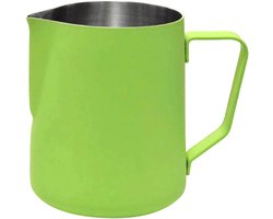 Melkopschuimer Kan - Pitcher Kruik - Latte Art Maken - Antiaanbaklaag - 600ML Capaciteit - Zwart