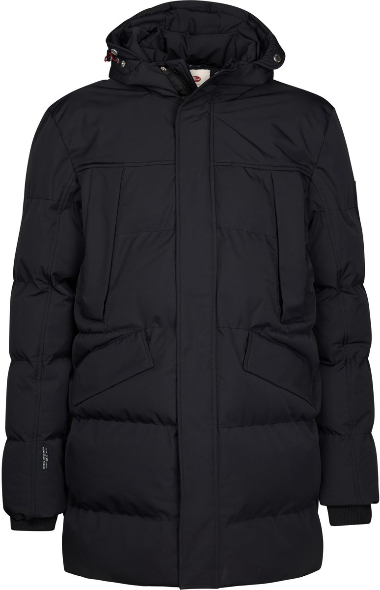 Petrol Industries - Heren Gewatteerde parka ironheights - Zwart - Maat XXXL