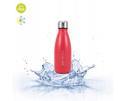 Kamai Gio Style Thermosfles 0,35L RVS - Stijlvol Rood