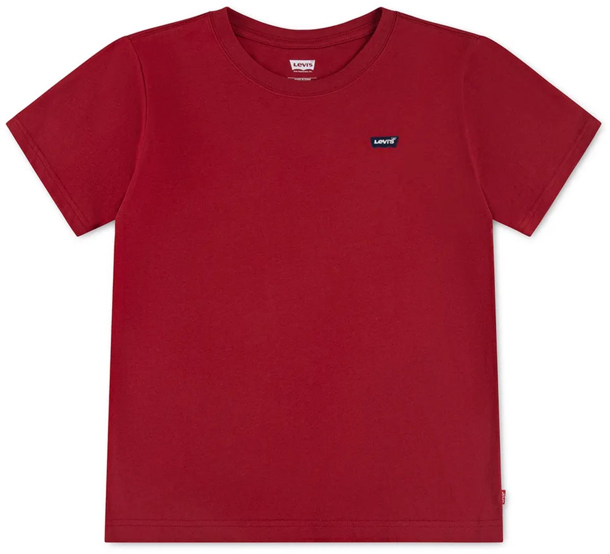 Levi´s ® Kids Batwing Chest Hit T-shirt Met Korte Mouwen Rood 14 Years Jongen