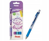 Pentel EnerGel Pen Set Lavender Provence - 4 stuks