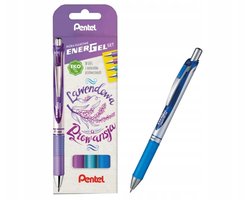 Pentel EnerGel Pen Set Lavender Provence - 4 stuks