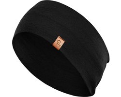 menique 100% Merino hoofdband voor dames, antislip zweetband, brede hoofdband, oorwarmer voor hardlopen, wandelen - ShopVlot