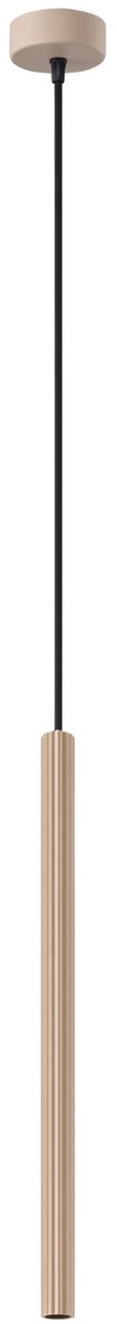 Sollux Lighting Hanglamp Arche - G9 - taupe - staal - 8x8x120cm
