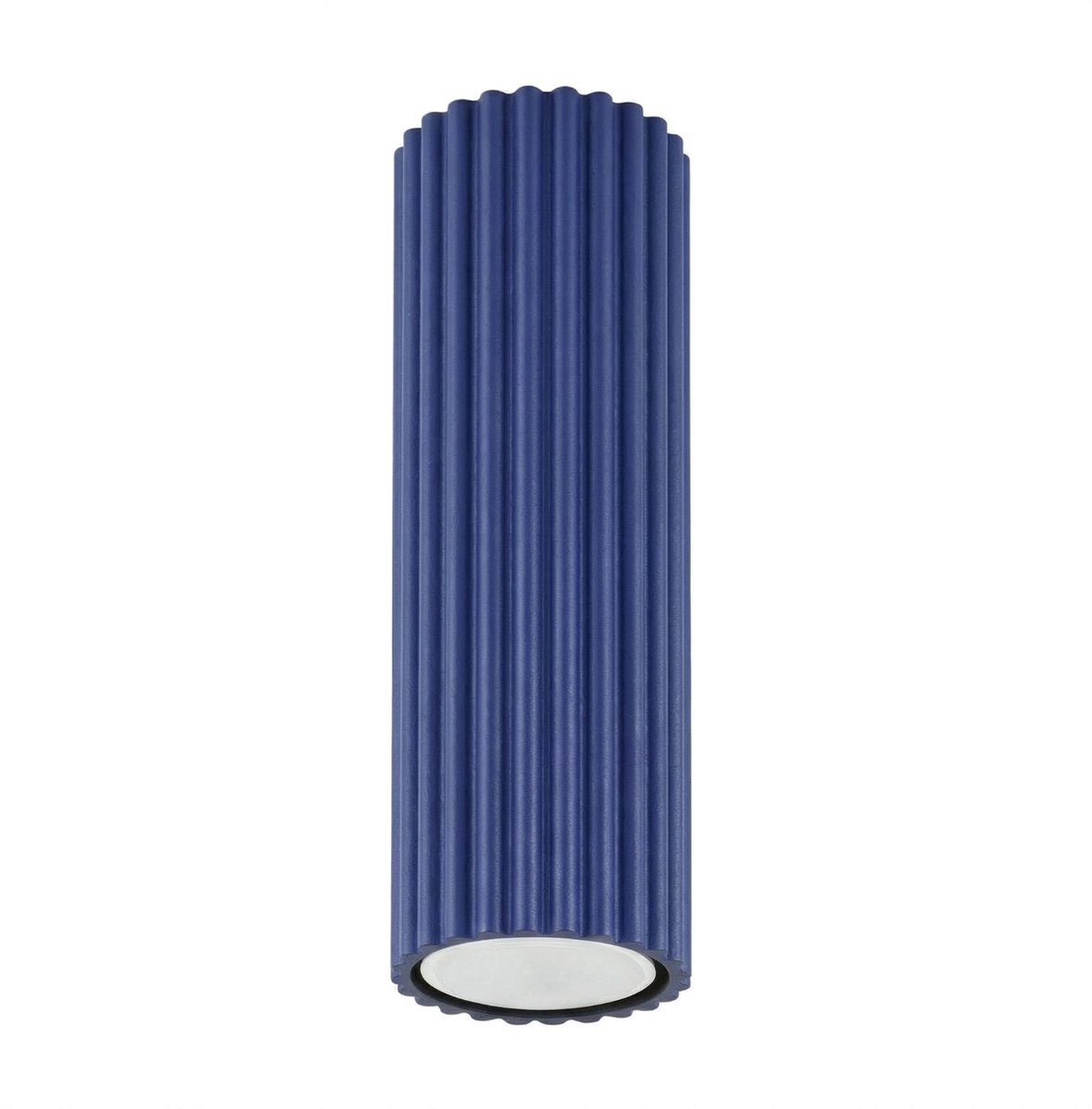 Sollux Lighting Plafondlamp Karbon - GU10 - ultramarijn - aluminium - 6.5x6.5x20cm
