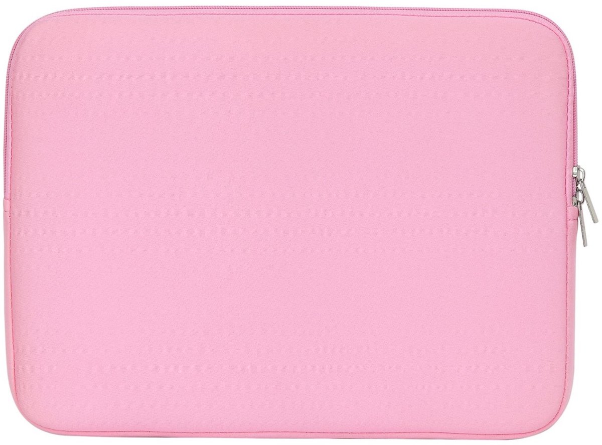 Merkloos Laptop Sleeve 13-13,5 inch - Licht Roze Beschermhoes