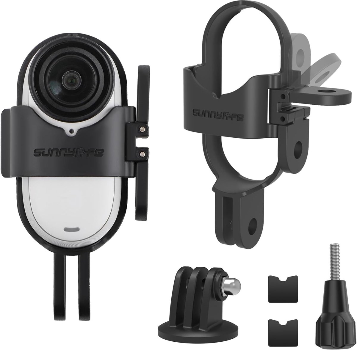 Stand Frame for Insta360 GO 3S/GO 3 Cage Connector Support Horizontal and Vertical Recording Accessories Adapter Kit - ShopVlot