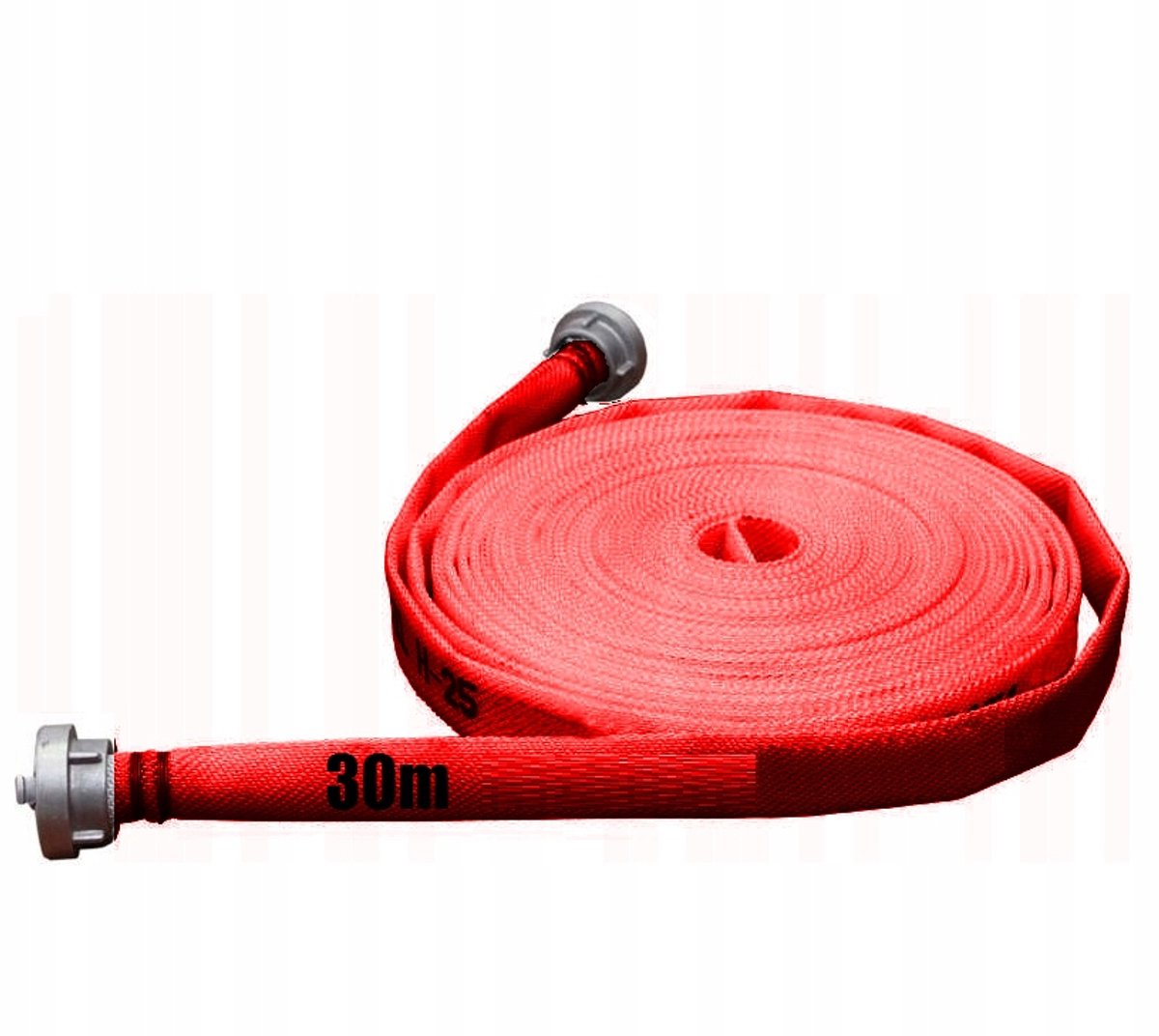 Brandweerslang 1" 30m 25mm met snelkoppelingen