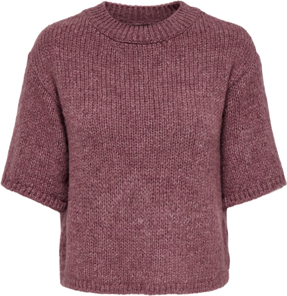 Jacqueline de Yong Trui Jdydicte S/s Pull O-neck Knt Noos 15392709 Deco Rose Dames Maat - S