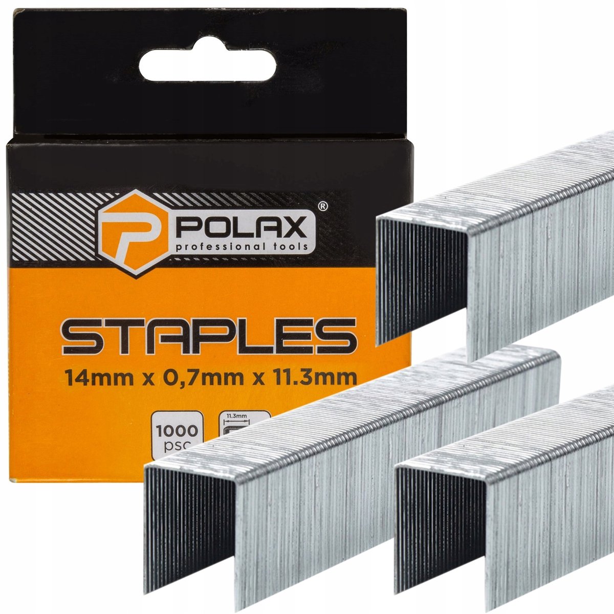 Polax Tacker nieten Type 53 (530/A) 14x0,7x11,3mm 1000 stuks