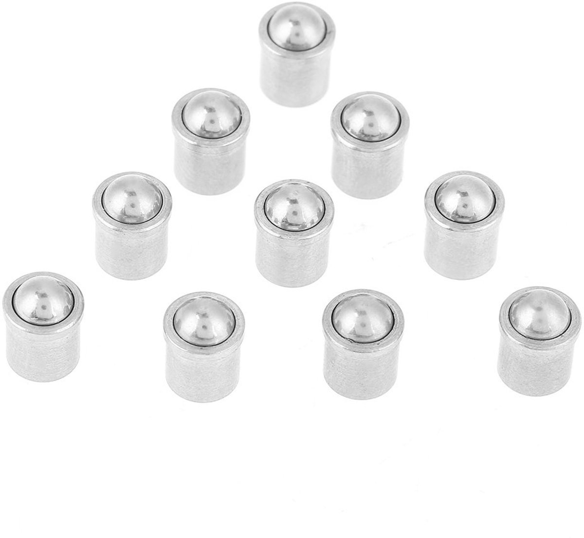 10pcs 304 Stainless Steel Spring Piston Adjustable Spring Plunger M7×6mm without Screw Head Compression Spring - ShopVlot