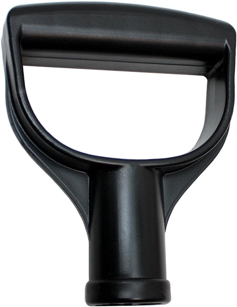 D-handle voor sneeuwschop - ergonomisch kunststof - universele pasvorm 28 mm - veilig en comfortabel gebruik - ShopVlot