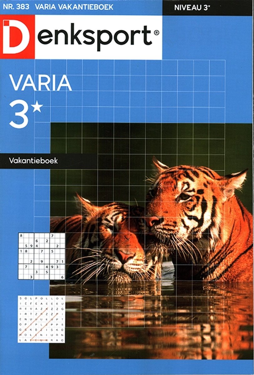 Denksport Varia Vakantieboek - 383 2026