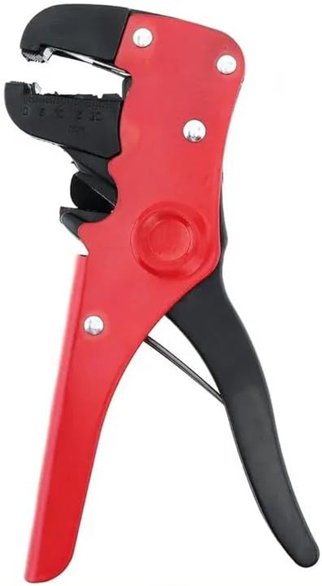 BSSTORE® Stripping pliers Ø 0 to 6 mm, automatic type front cuts cables from Ø 0.32 to 3.5 mm - ShopVlot