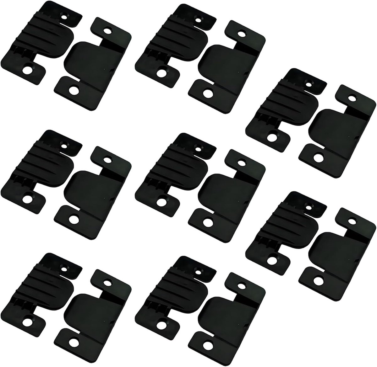 LIKERAINY Sectionele bankconnectoren, kunststof bankclips, bankverbinding, in elkaar grijpende meubelconnector met - ShopVlot