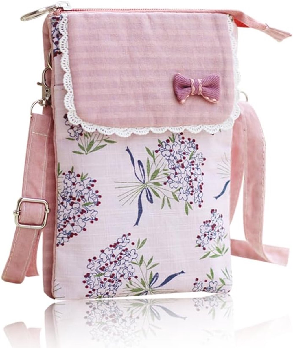 dogmoon Mobiele telefoontas om te hangen, lichte crossbody schoudertas, mobiele telefoontas voor dames - ShopVlot
