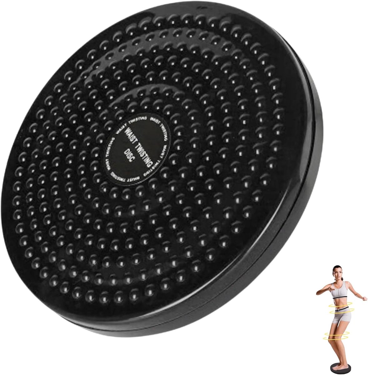 Fitness balansdisc - Torsie schijf met antislip - Verbeter spierkracht - Ideaal voor thuistraining - ShopVlot
