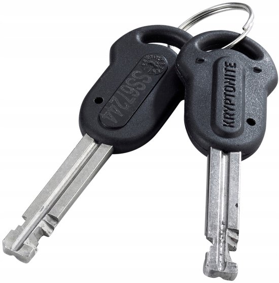 Kryptonite Keeper Mini-6 Beugelslot Fiets - ART-2 Slot - Beugelslot Elektrische Fiets - 15,2x8,3 cm - Staal - Zwart van Kryptonite — afbeelding 3