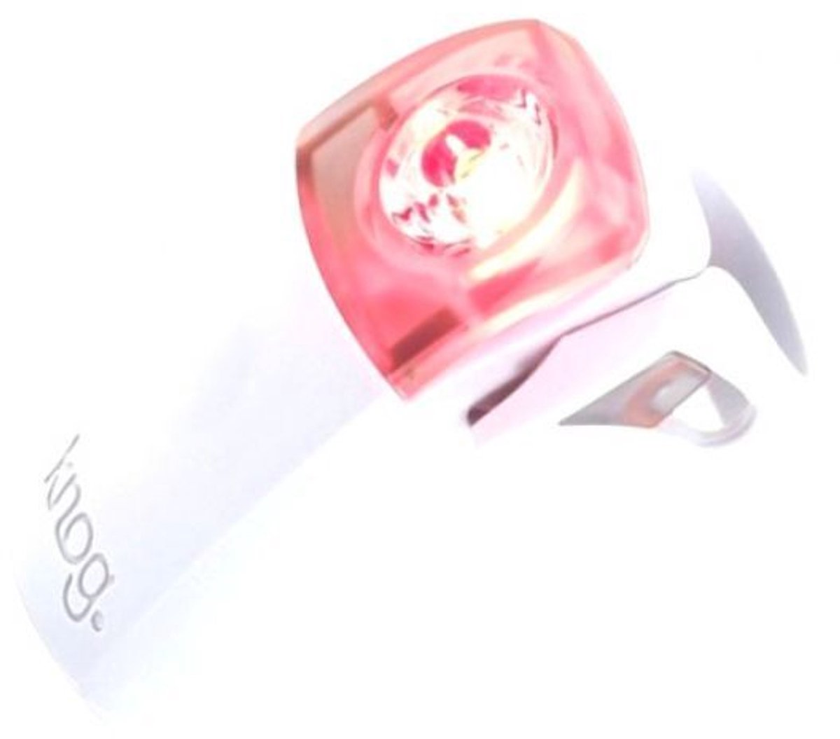 Knog Boomer Achterlicht Wit - Sterk en waterdicht