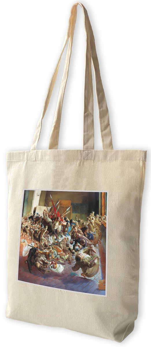 Melancholia Jacek Malczewski Shopper Tas met Opdruk