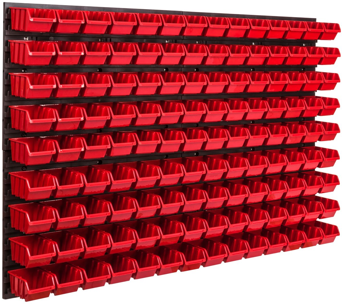 Gereedschapswand 115x78cm met 126 Bakjes - Werkplaats Organizer