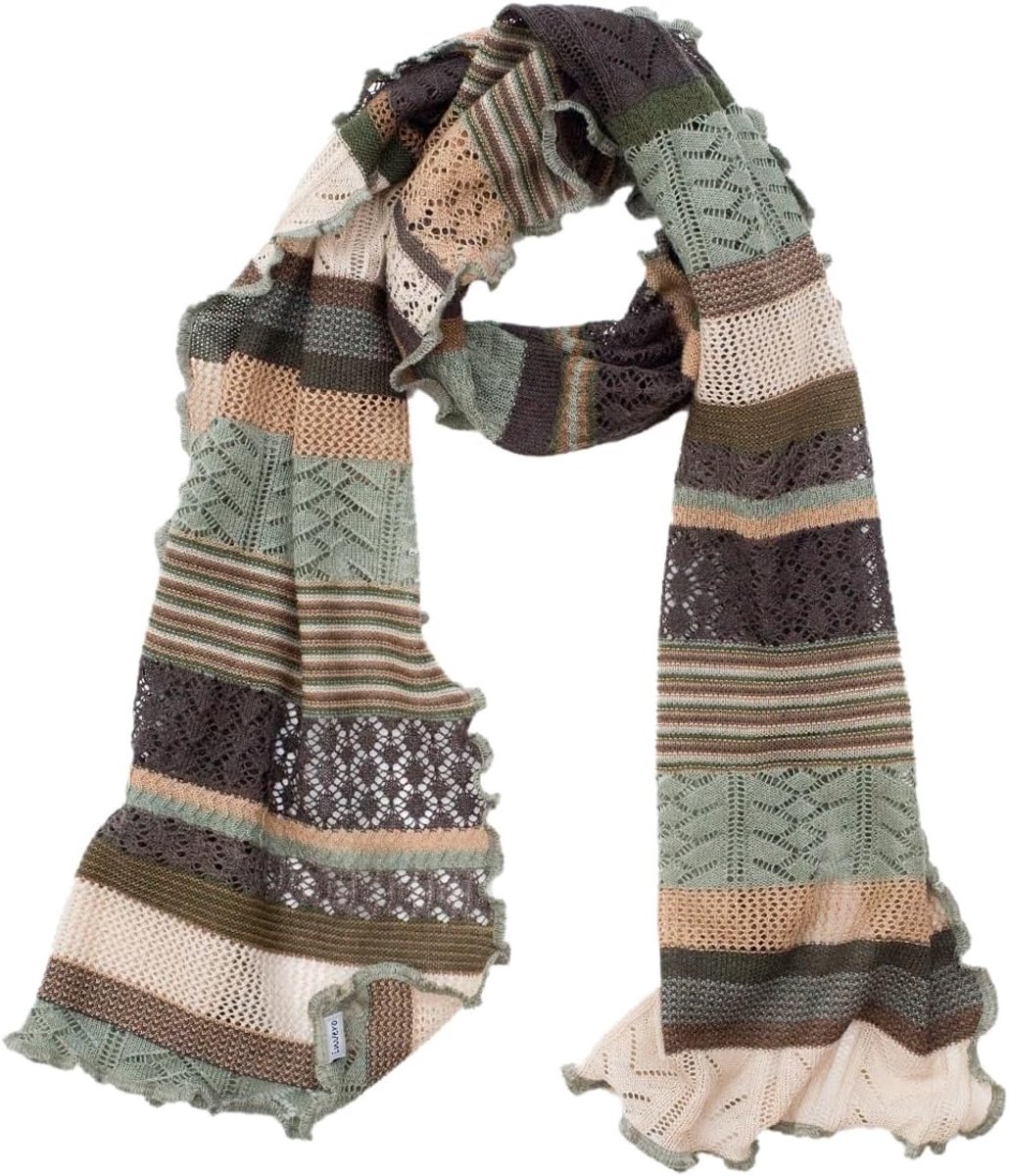 Merino sjaal Manu - 100% wol - warm en zacht - perfect voor koude dagen - ShopVlot