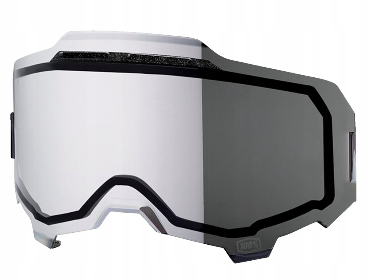 100% Armega Vervangende Lens - Silver Mirror