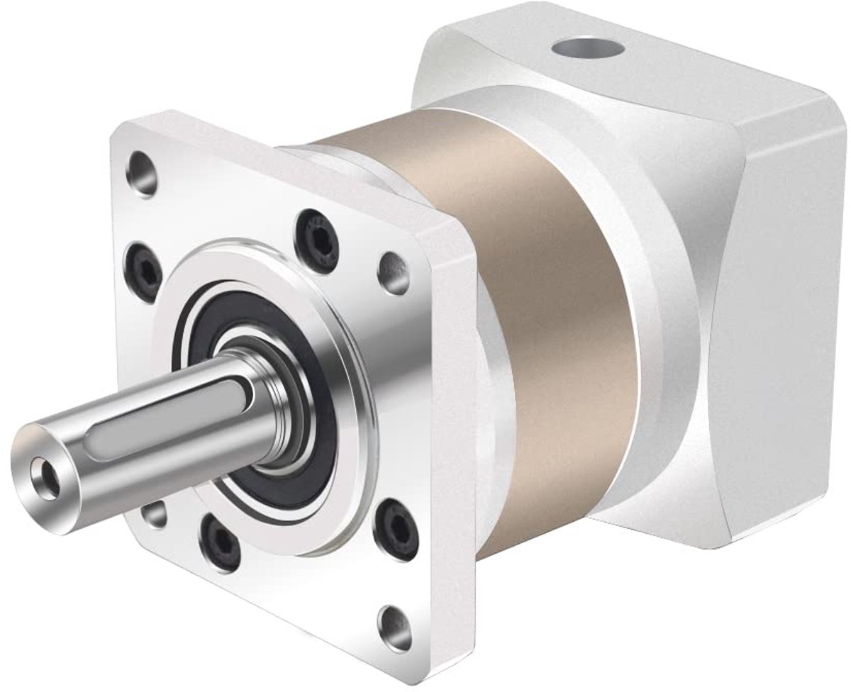 Planetair transmissie gear ratio 5:1 - draaibaar 15 arc-min - voor 8mm as Nema 23 stappermotor - ShopVlot
