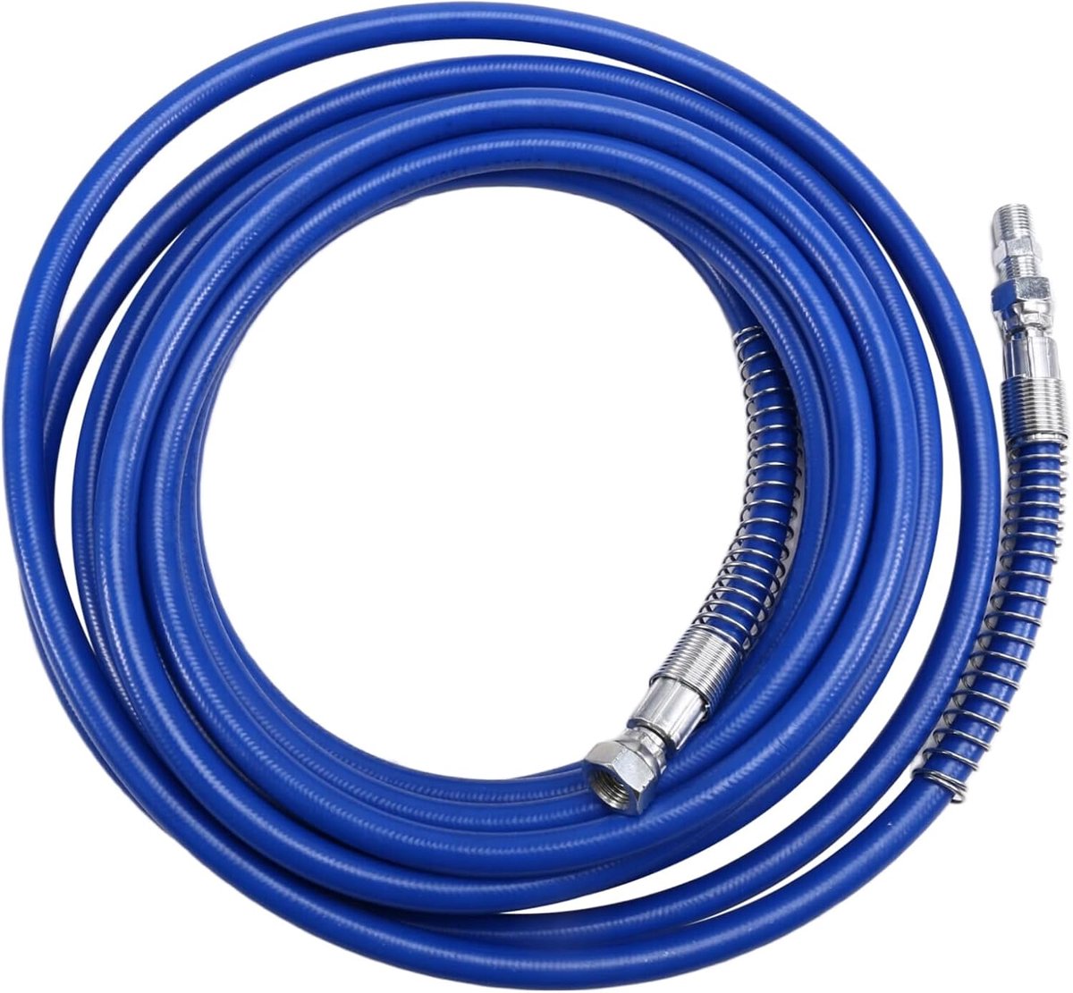 Jevina 1/4-airless-verfspuitslang hogedruk-universele verfspuitapparaat flexibele vezelslang 3300 PSI (25FT, blauw) - ShopVlot
