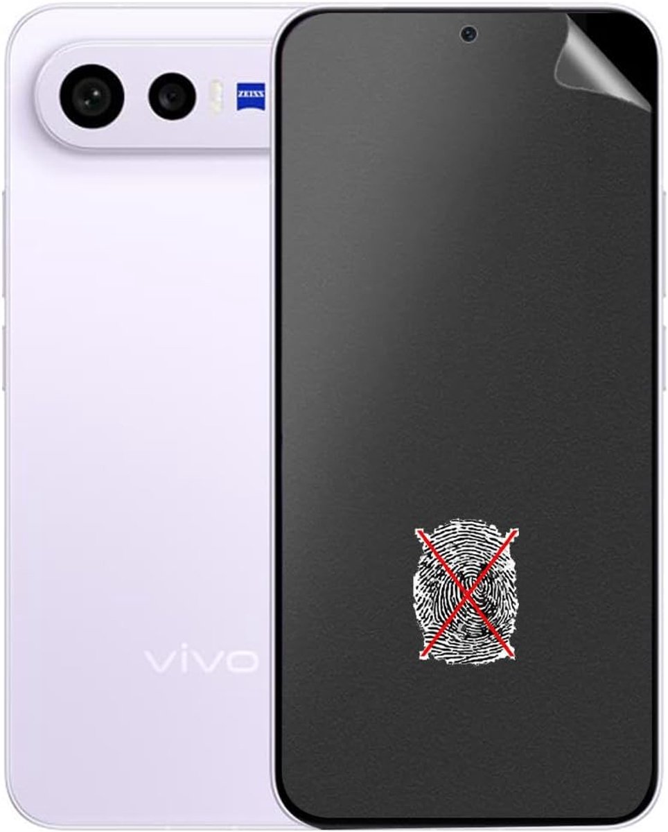 3 x anti-reflecterende displaybeschermfolie voor vivo X300 FE 6,31 inch, vingerafdrukcompatibel, anti-kras ontspiegeld - ShopVlot