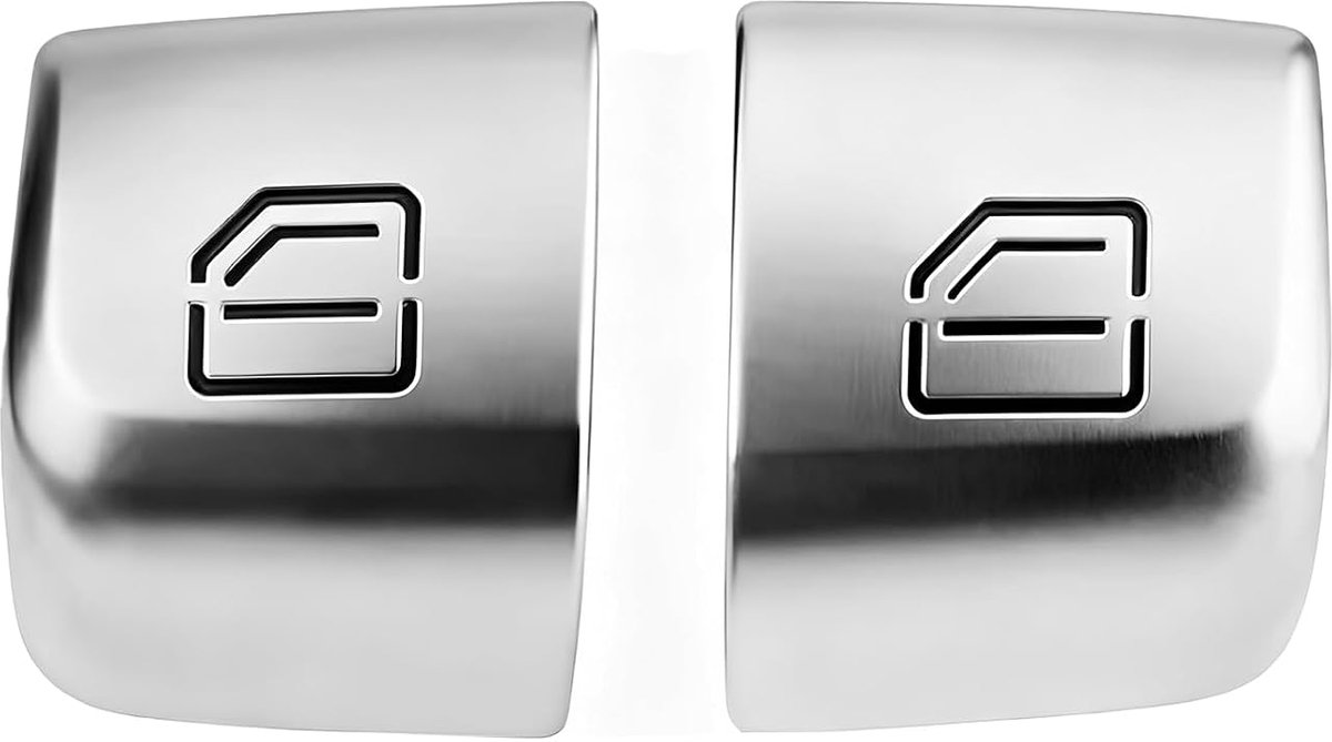 2 stuks 2059056811 raamschakelaarknop links voor rechts voor, vervanging voor Mercedes Benz C-klasse 2015-2021 - ShopVlot