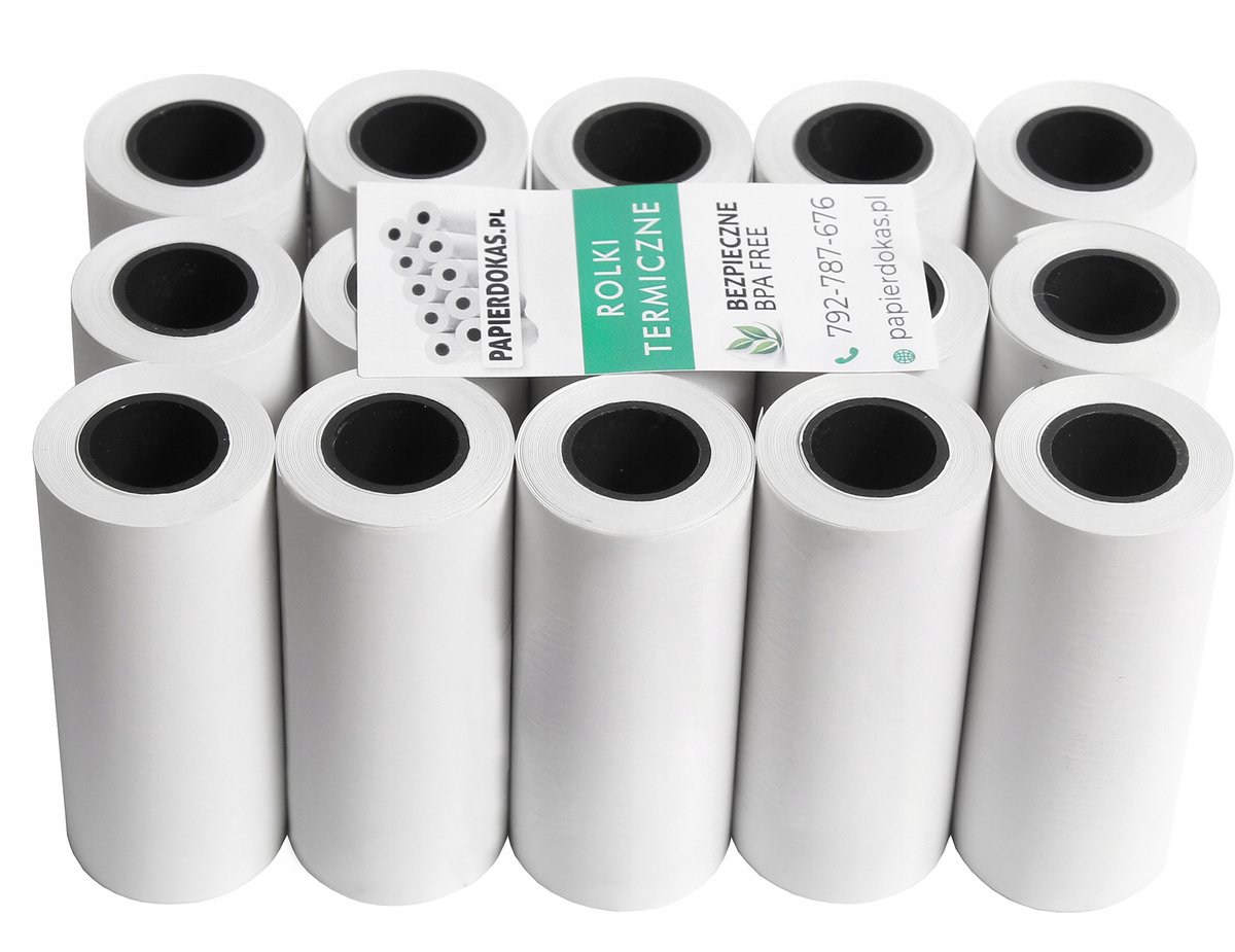 57x5 Thermische Rolletjes - 15 Stuks voor Kassa, Taxi & Terminal