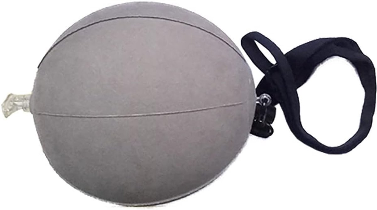 Opblaasbare Golf Swing Trainingsbal - Grijs - 19 cm - Ultralichte Bal voor Vaardigheden en Houding Verbetering - Voor Golfspelers