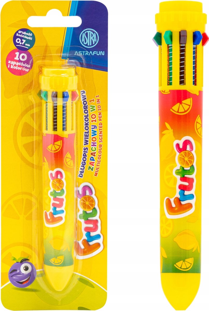 Astra Frutos 10-in-1 Geurende Pen - 10 Kleuren met Aroma's