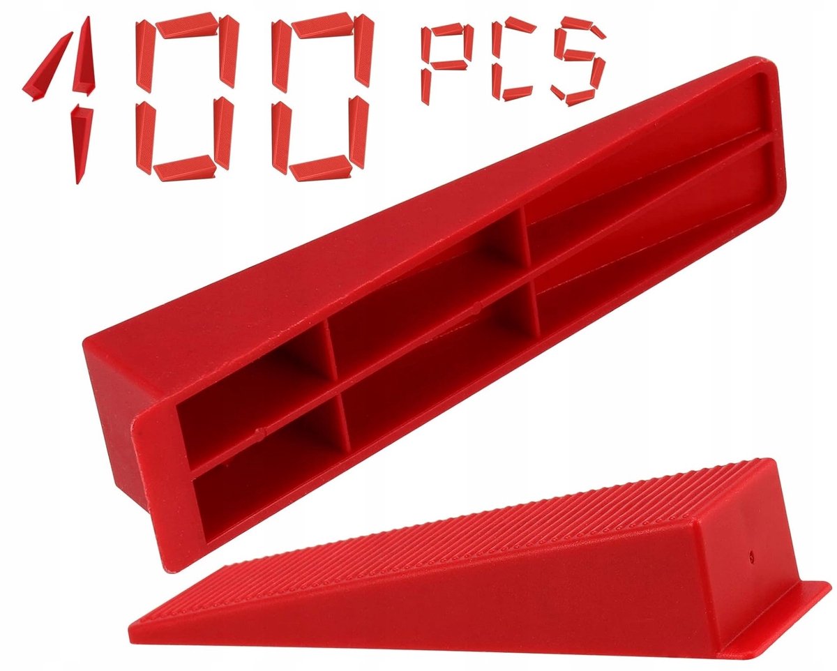 100x Tegel Levelling Clips - Perfecte Tegelplaatsing