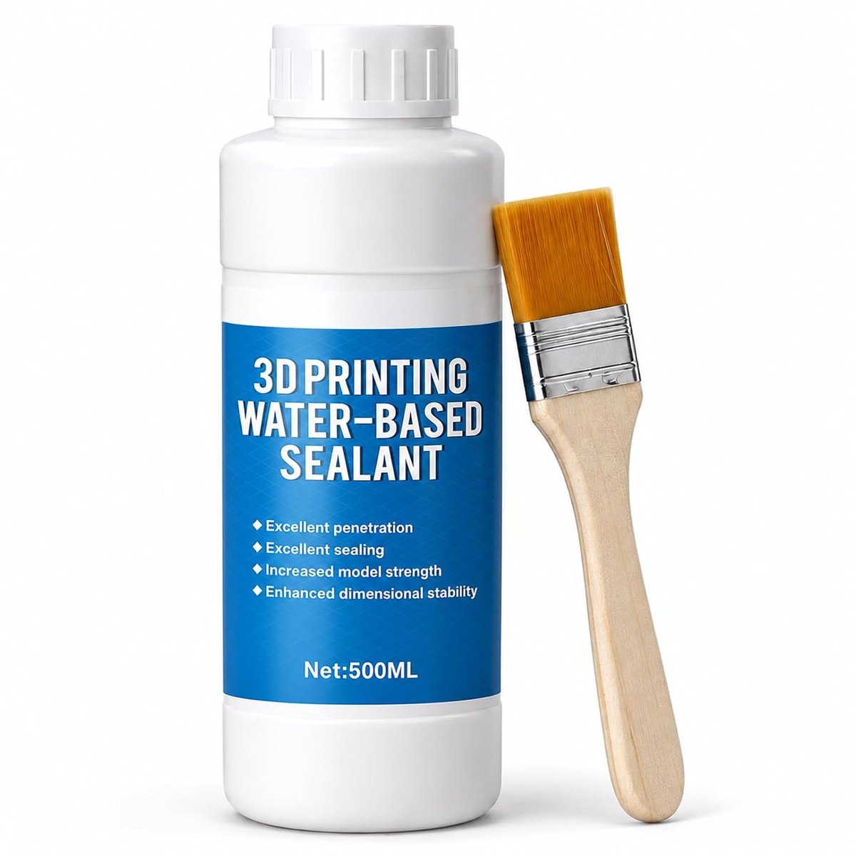 Coating 500 ml - Waterdicht - Diepe afdichting - Verzegelt 3D-geprinte onderdelen - ShopVlot
