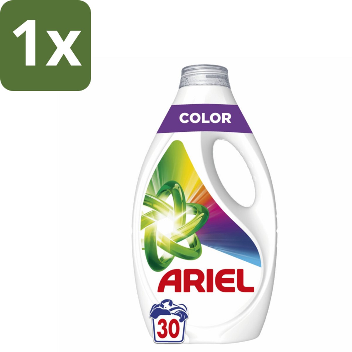 1 x Ariel - Vloeibaar Wasmiddel - Color - 30 Wasbeurten - 1350 ml - Kleurbehoud - Vlekverwijdering - Vloeibaar Wasmiddel - Wasmiddel Voor Gekleurde Kleding - Wasmiddel Voor Vlekken
