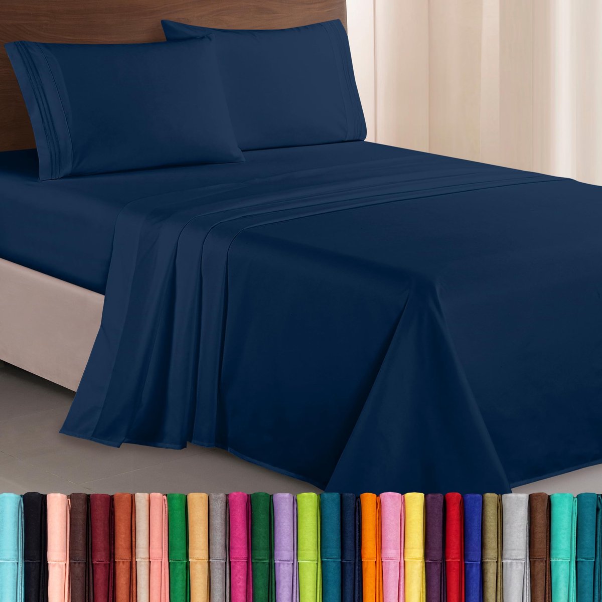 Lakenset Twin/Twin XL - Luxe microvezel - Kreuk- en vervagingsbestendig - Zachtste kwaliteit - ShopVlot