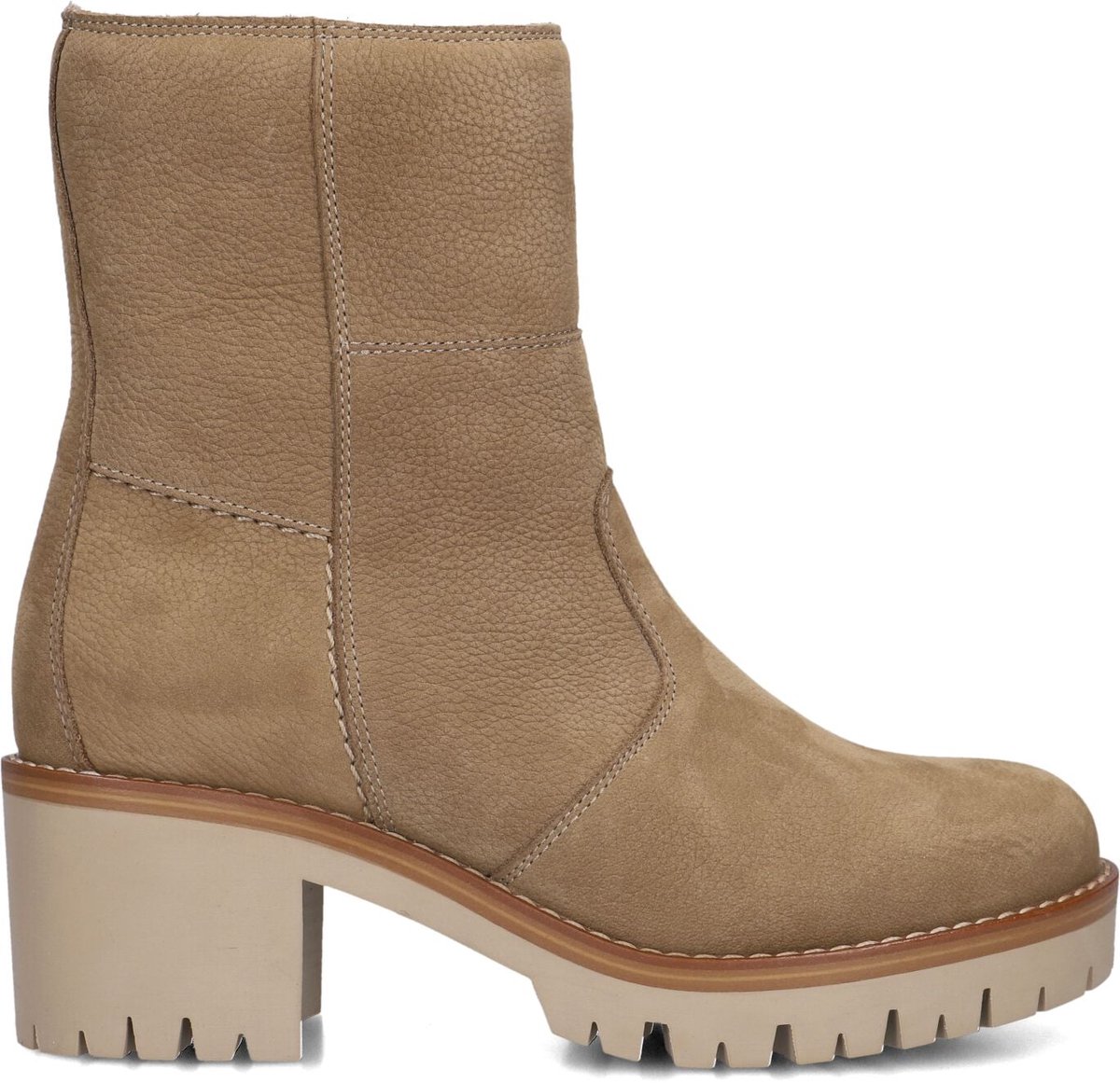 AYANA 853 Veterschoenen - Dames - Taupe - Maat 38