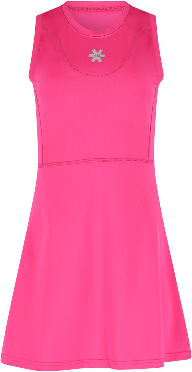 Osaka Women Floucy Dress Electric Fuchsia