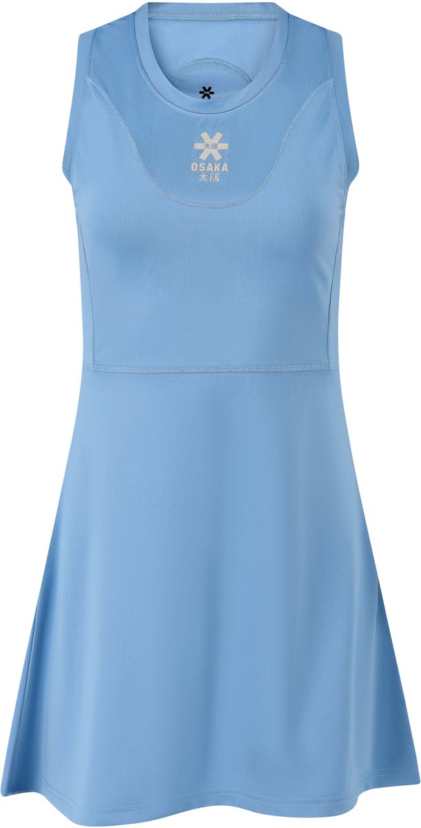 Osaka Women Floucy Dress Silver Lake Blue