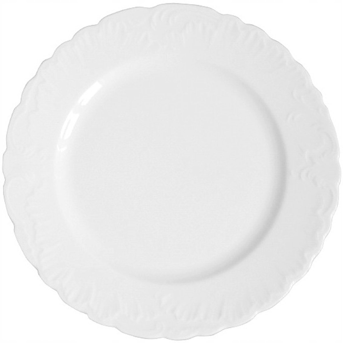 Merkloos Rond Porseleinen Dienblad 32 cm