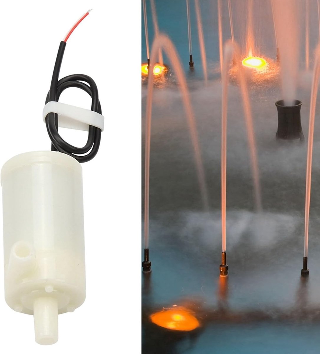 Dompelpomp - Zwart - Kleine Aquariumpomp voor Zwembad en Tuin