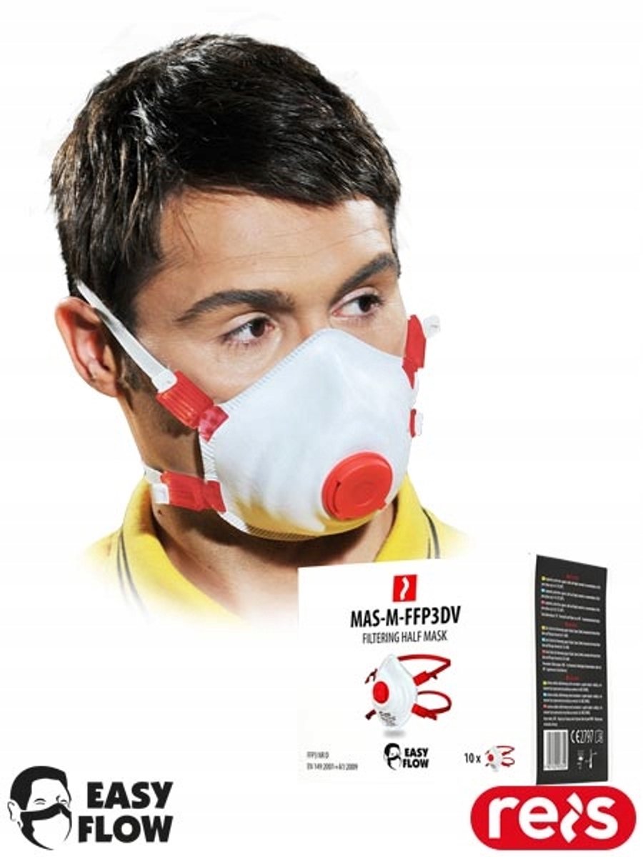FFP3 Stofmasker met Ventiel - 10 Stuks