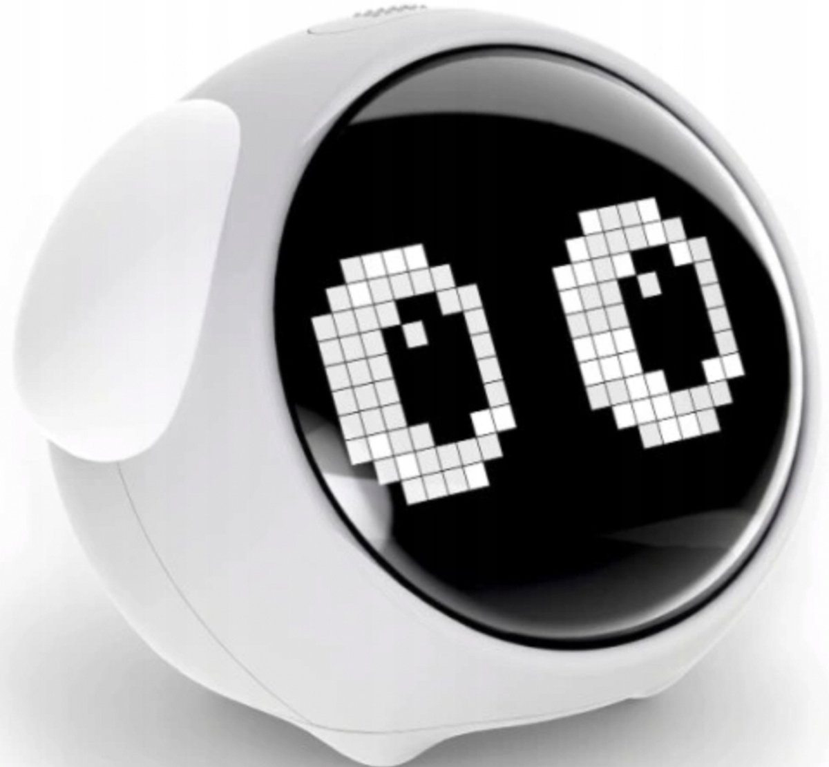 Interactieve Kinderwekker Emoji met LED, Nachtlampje & Thermometer