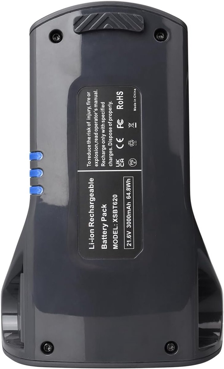 Vervangingsbatterij 21.6V 3000mAh - Lithium-ion - Compatibel met Shark modellen - Betrouwbare energievoorziening - ShopVlot