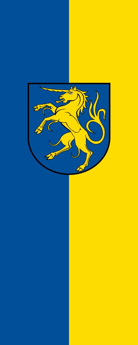 Vlag Giengen an der Brenz 100x150cm