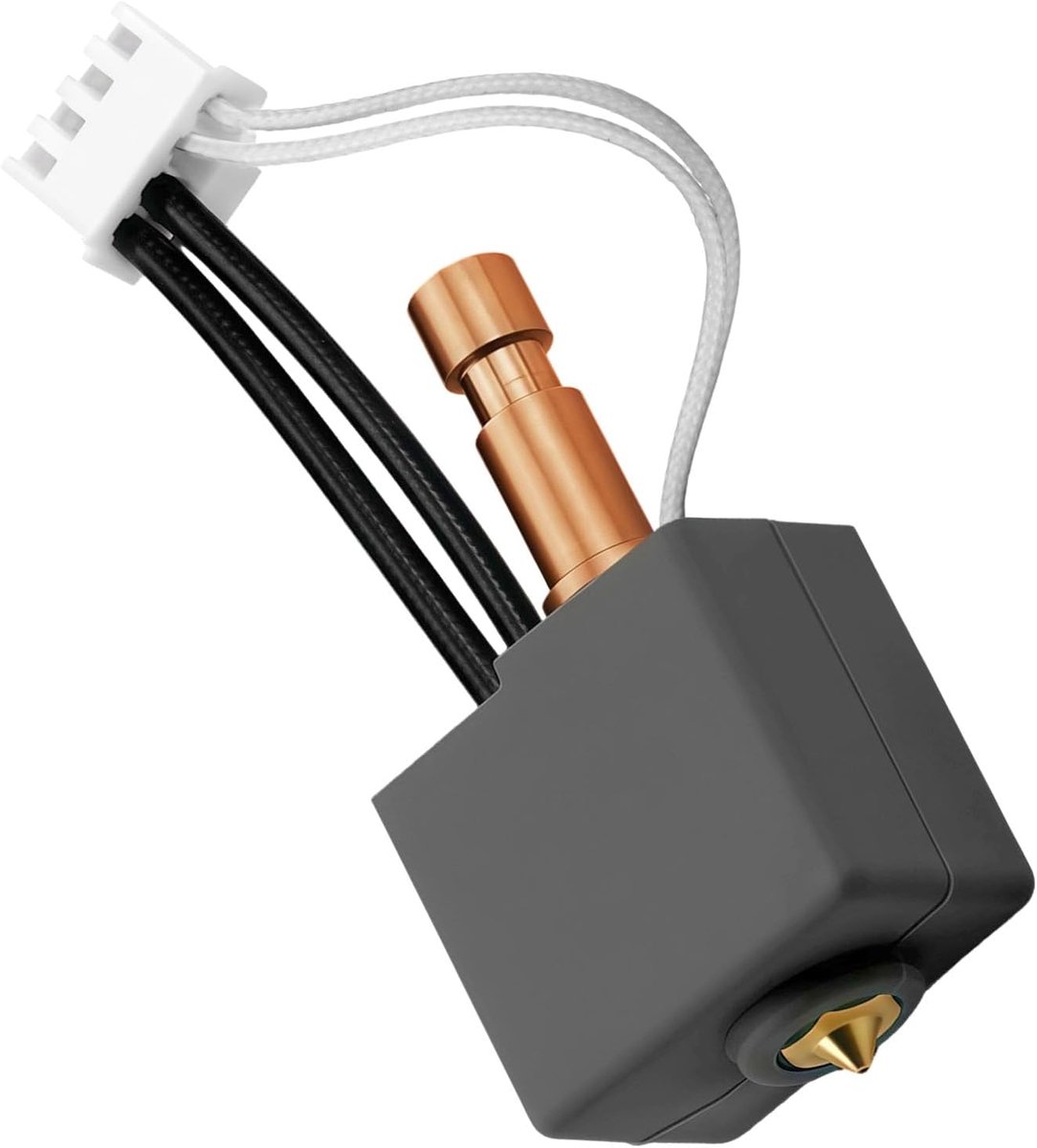 3D-printer printkop met bimetalen heatbreak en messing mondstuk 0,4 mm Quick Release hoge temperatuur - ShopVlot