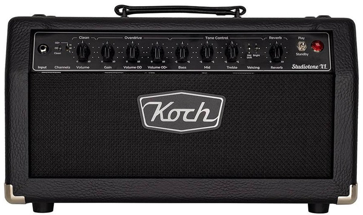 Koch ST40/H Studiotone XL Versterkertop – 40W Class A, 3 Kanalen, Reverb & Recording Out
